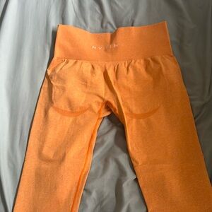 Orange NVGTN leggings